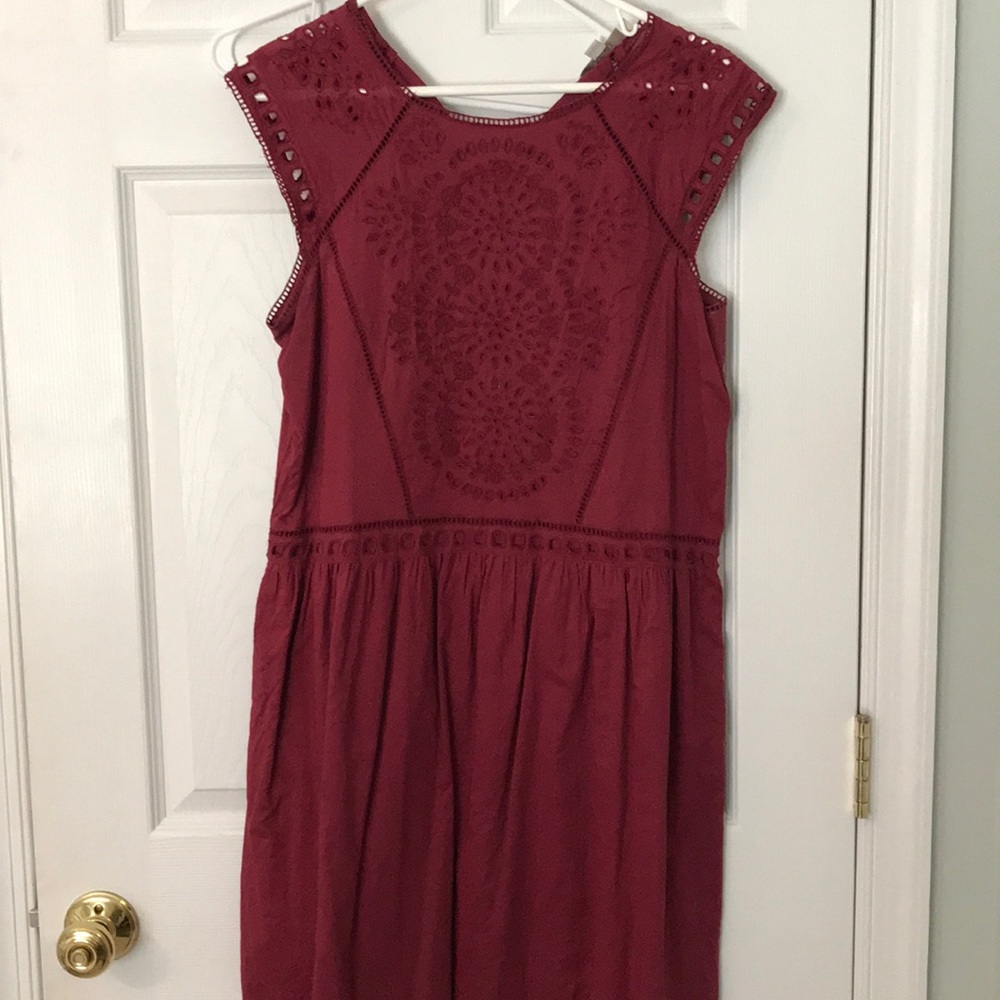 Loft Eyelet Dress